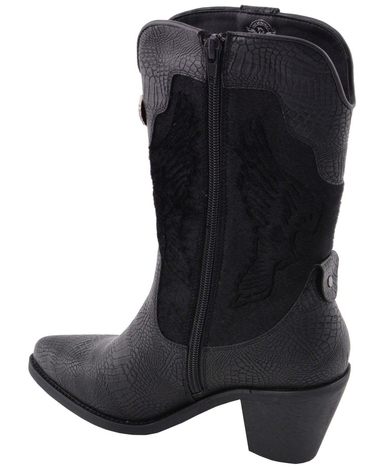 womens snake print cowboy boots