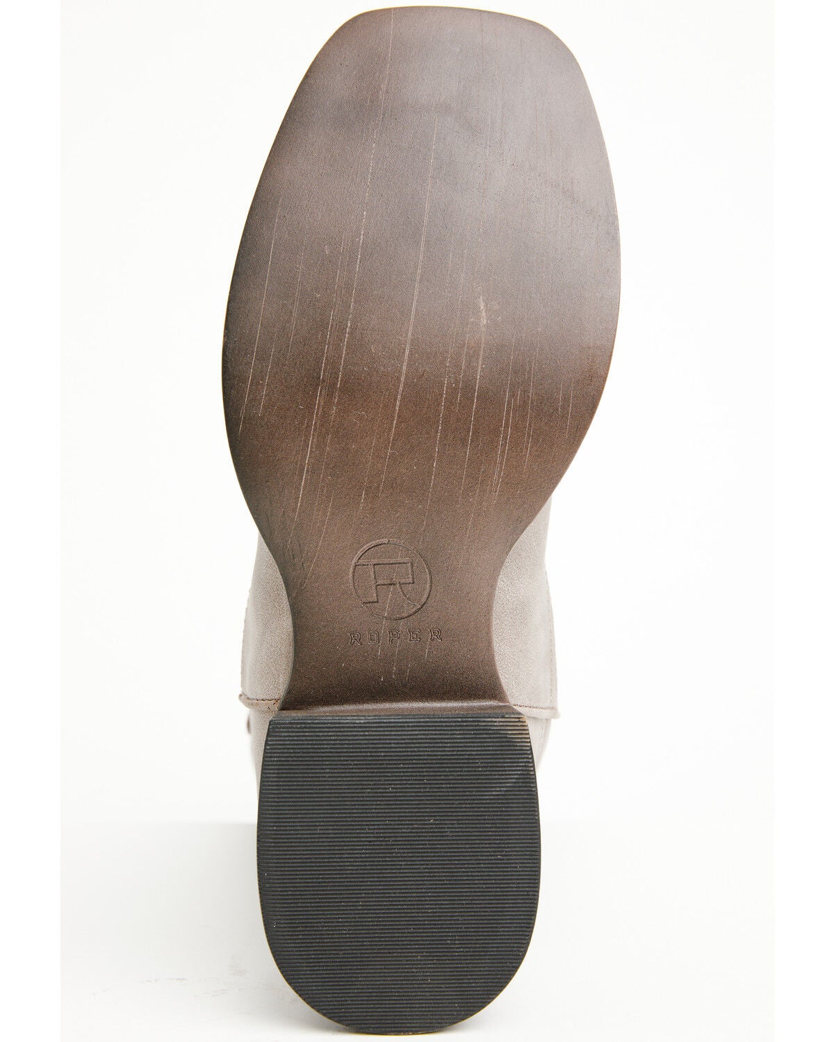 Image #7 - Roper Women's Kennedy Performance Western Boots - Broad Square Toe, Grey, hi-res