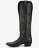 Image #3 - Justin Women's Ada Tall Western Boots - Snip Toe, Black, hi-res