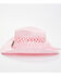 Image #3 - Shyanne Girls' Sweety Straw Western Hat, Pink, hi-res