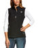 Ariat Women's Team Softshell Vest, Black, hi-res