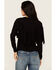 Image #4 - Idyllwind Women's Humble Long Sleeve Fringe Shirt, Black, hi-res