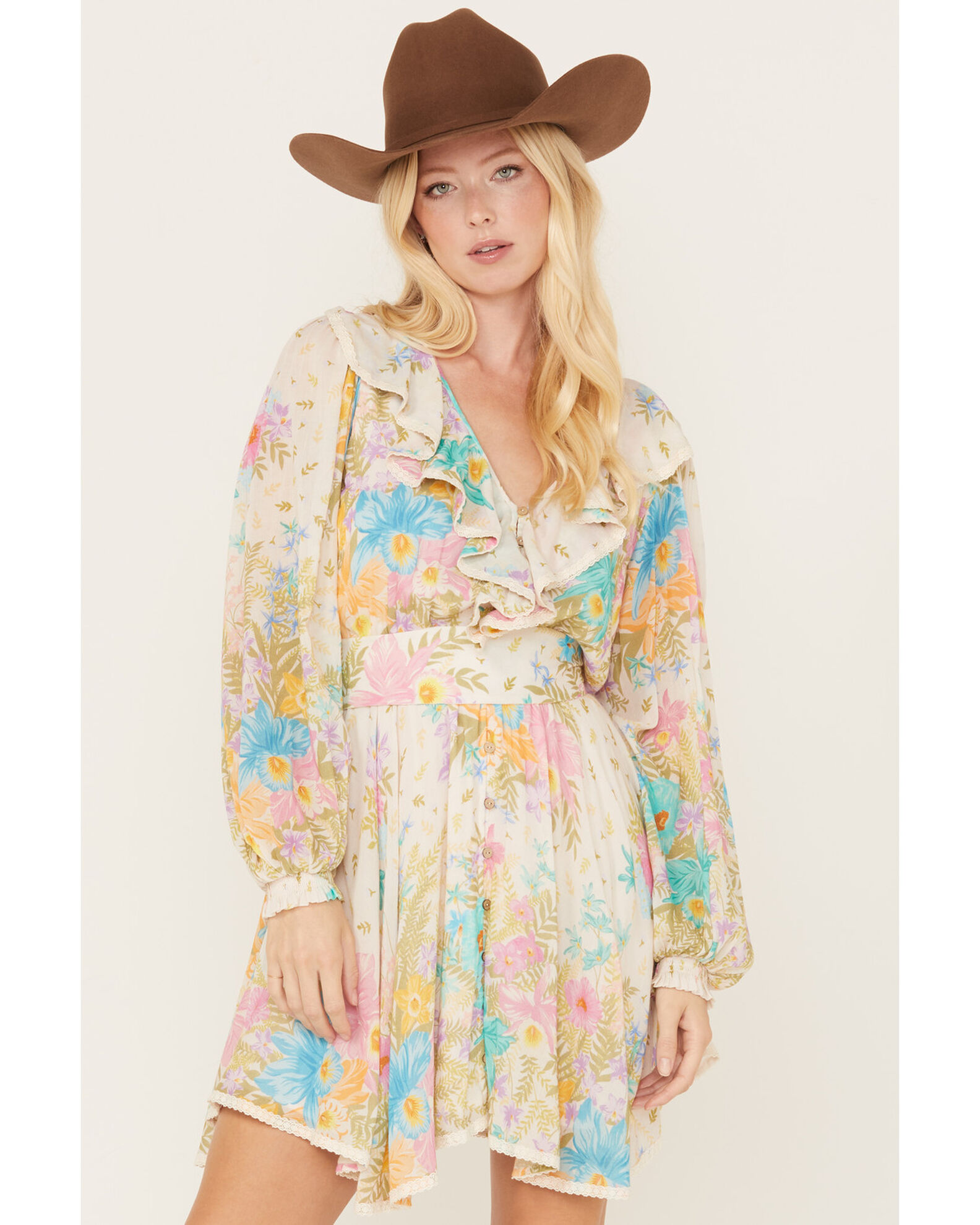 Spell Women s Lei Lei Frill Playdress Sheplers