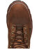 Image #6 - Chippewa Men's Super DNA 9" Waterproof Logger Work Boots - Soft Toe, Brown, hi-res