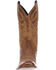 Image #6 - Lucchese Handmade Cognac Ryan Shark Cowboy Boots - Square Toe , , hi-res