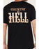 Image #4 - Cody James Men's Country as Hell Short Sleeve Graphic T-Shirt, Black, hi-res