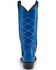 Image #4 - Tony Lama Women's Emilia Western Boots - Snip Toe, Blue, hi-res