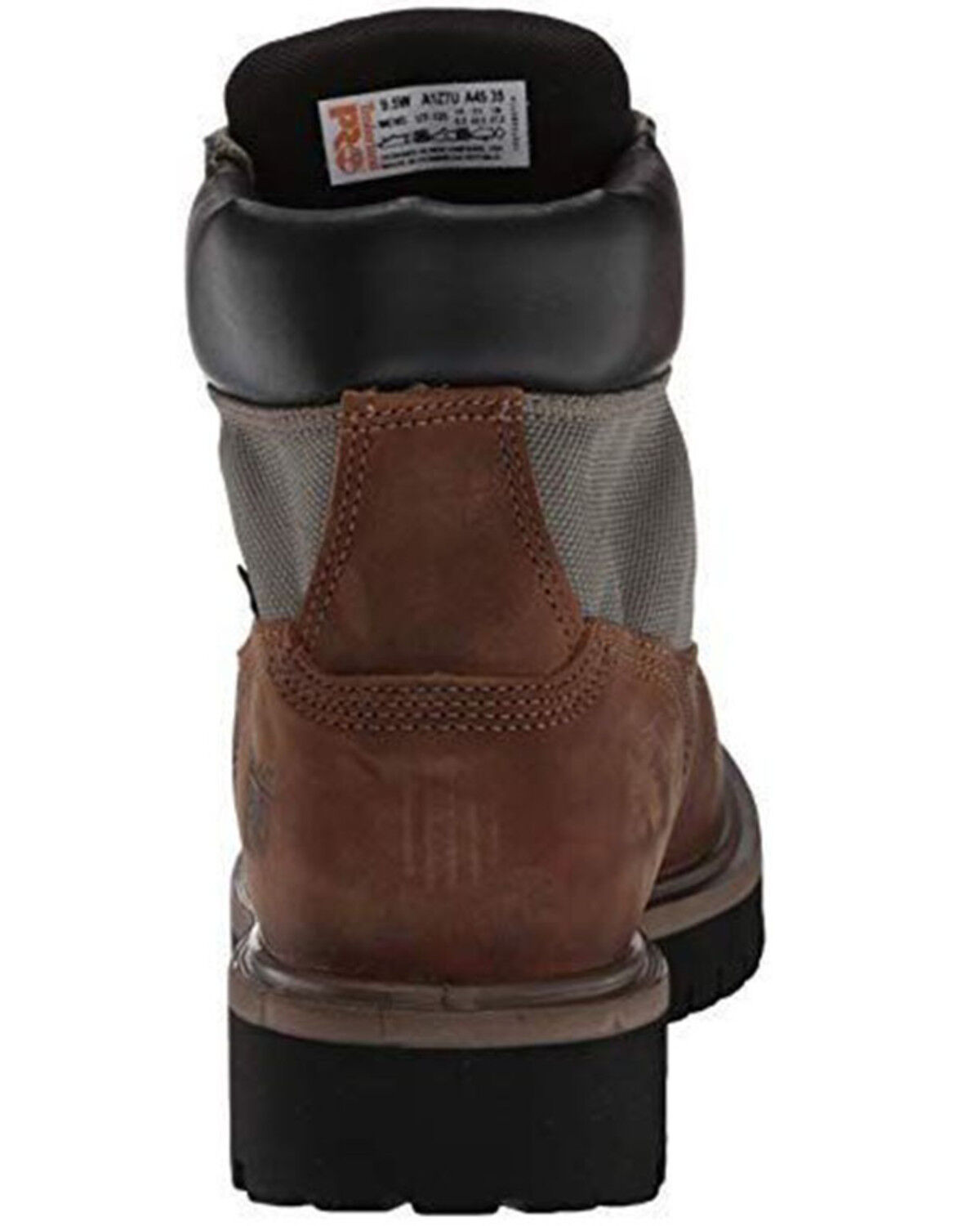 Image #4 - Timberland Pro Men's Direct Attach Work Boots - Steel Toe, Brown, hi-res
