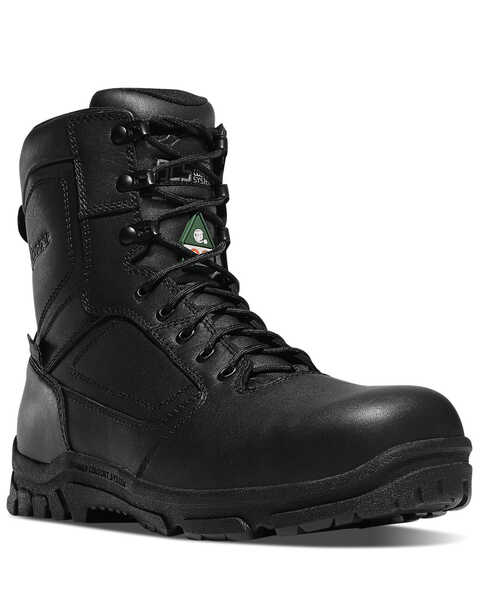 Image #1 - Danner Men's Lookout EMS Work Boots - Composite Toe, Black, hi-res
