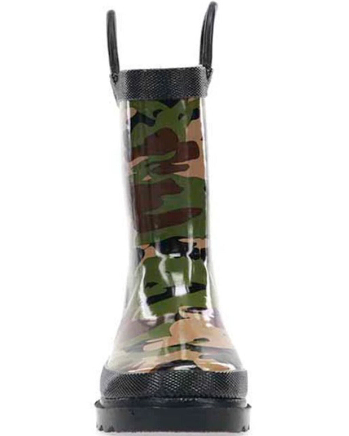 Image #4 - Western Chief Boys' Camo Rain Boots, Camouflage, hi-res