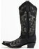 Image #3 - Corral Women's Inlay Western Boots - Snip Toe, Black/grey, hi-res
