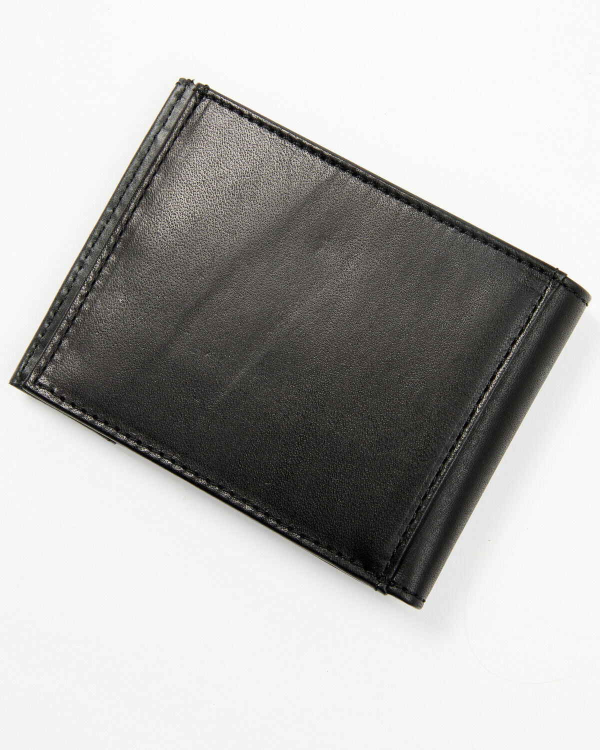Image #3 - Cody James Men's Dwight Basketweave Tooled Bifold Wallet, Black, hi-res