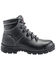 Image #2 - Avenger Men's Builder Mid 6" Waterproof Lace-Up Work Boot - Steel Toe, Black, hi-res