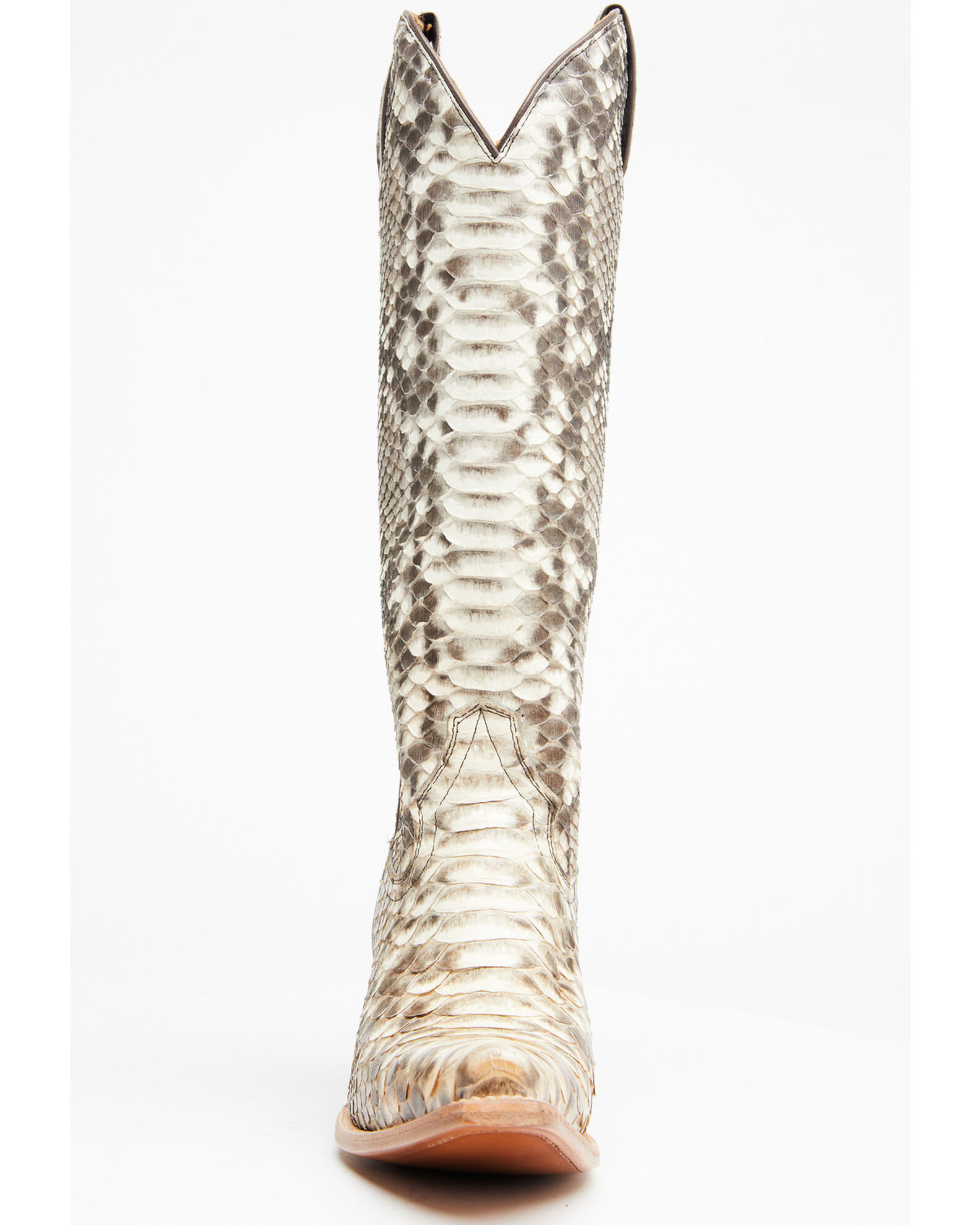 Image #4 - Idyllwind Women's Slay Exotic Python Tall Western Boots - Snip Toe, Natural, hi-res