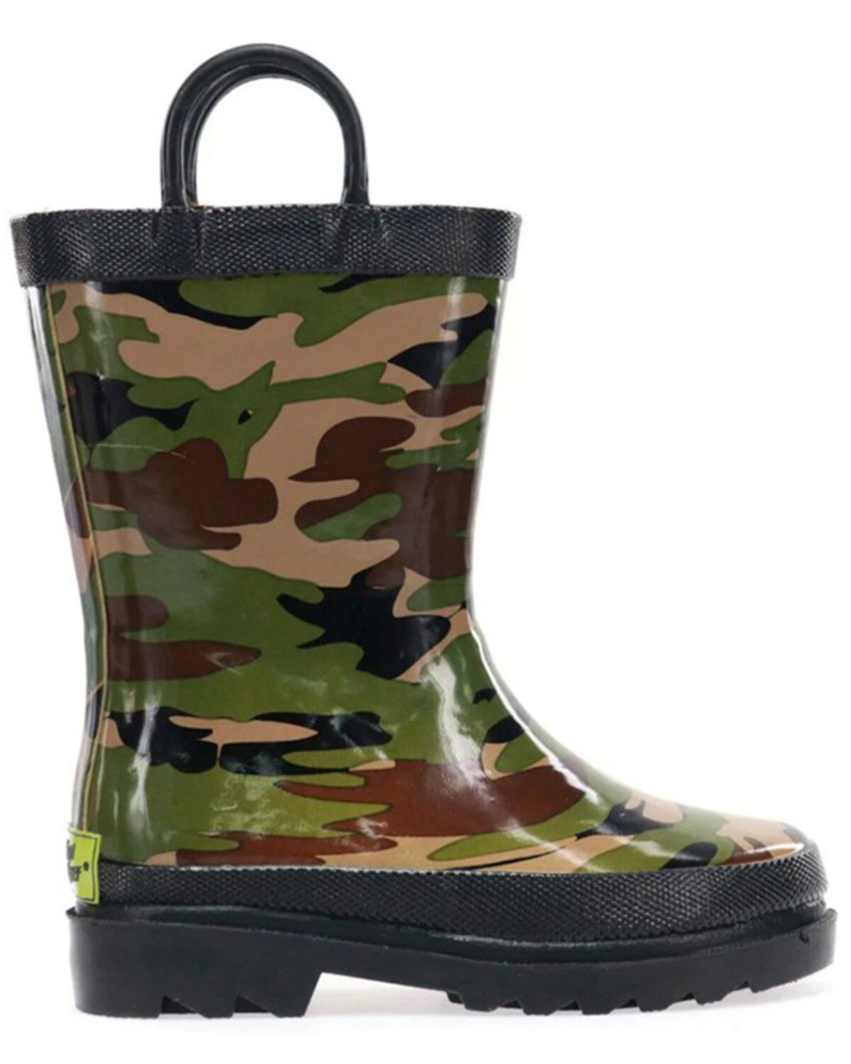 Image #2 - Western Chief Boys' Camo Rain Boots, Camouflage, hi-res