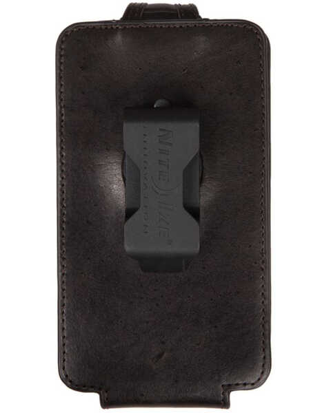 Image #2 - Ariat Men's Croc Print Large Cell Phone Case, Dark Brown, hi-res
