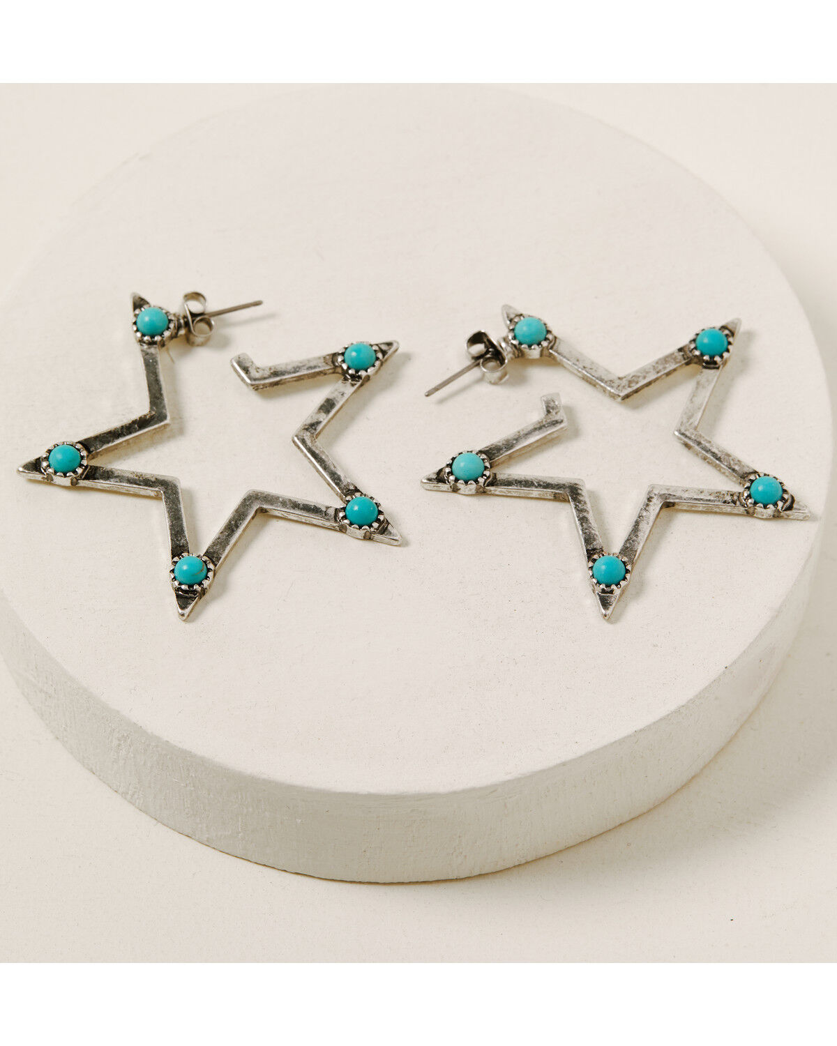 Image #1 - Idyllwind Women's Wish Upon A Star Earrings, Silver, hi-res