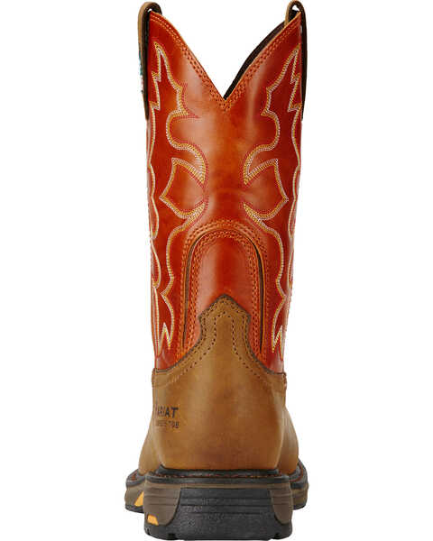 Image #5 - Ariat Men's WorkHog® CSA Work Boots - Composite Toe, Earth, hi-res