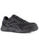 Image #1 - Reebok Men's Nanoflex Athletic Work Shoes - Composite Toe, Black, hi-res
