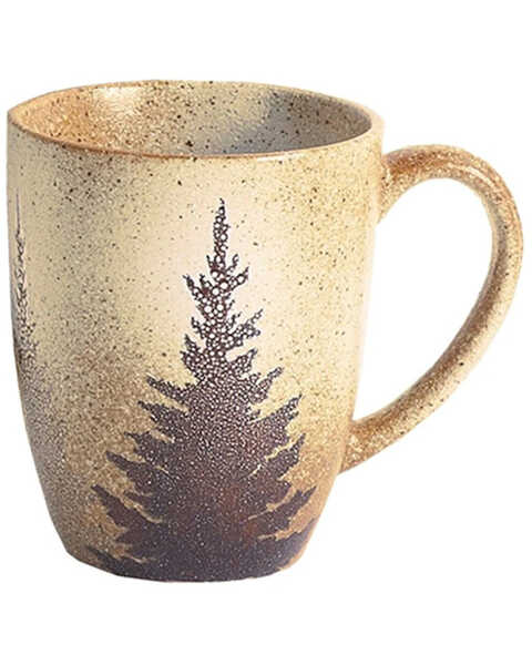 Image #1 - HiEnd Accents Clearwater Pines Chalet 4pc Mug Set, Multi, hi-res