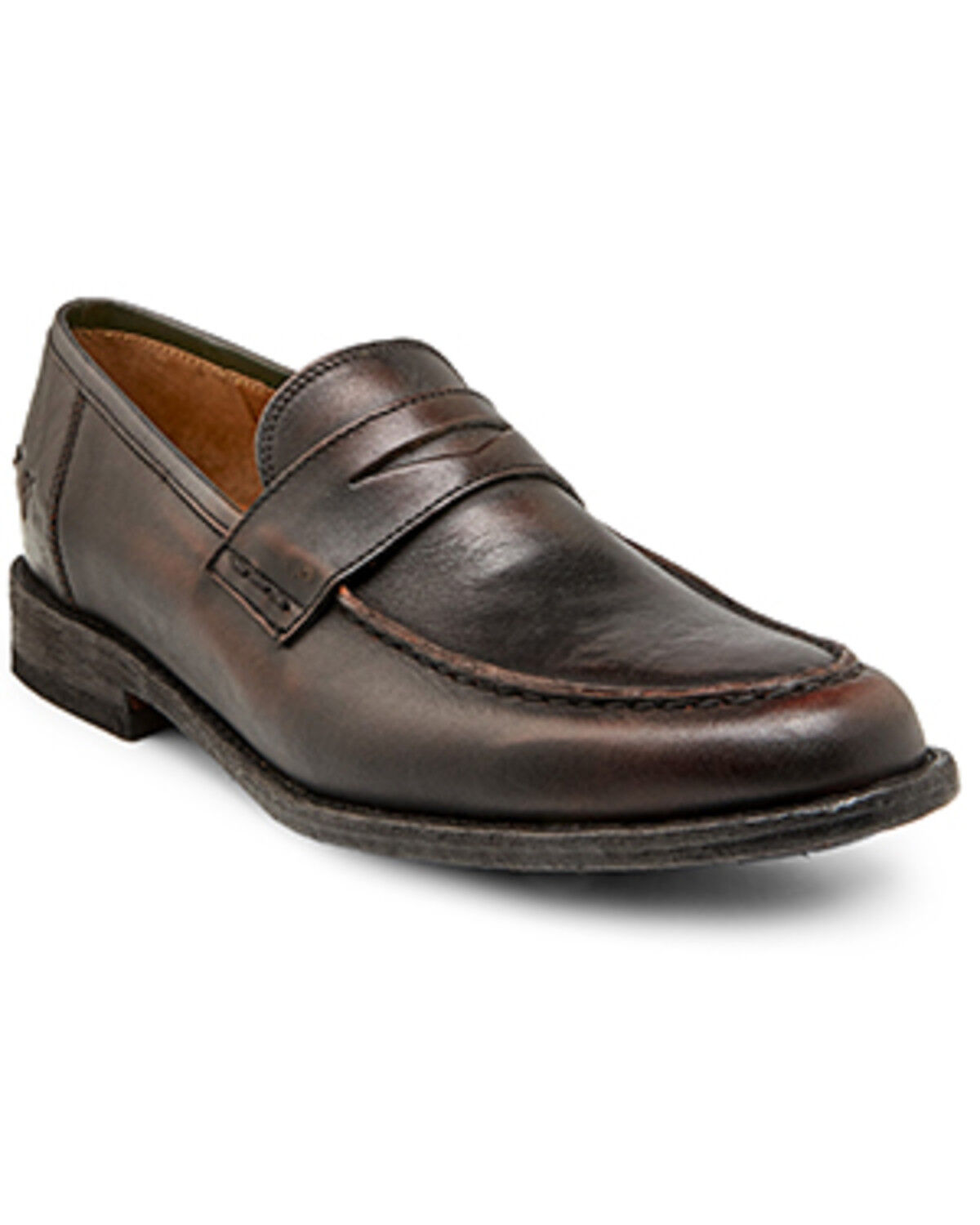 Image #1 - Frye Men's Tyler Penny Loafers, Black, hi-res