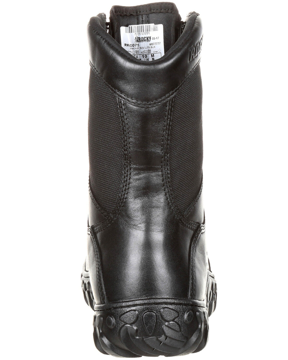 Image #4 - Rocky Men's Predator Duty Boots - Round Toe, Black, hi-res