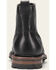 Image #5 - Frye Men's Hudson Lace-Up Work Boots - Round Toe , Black, hi-res
