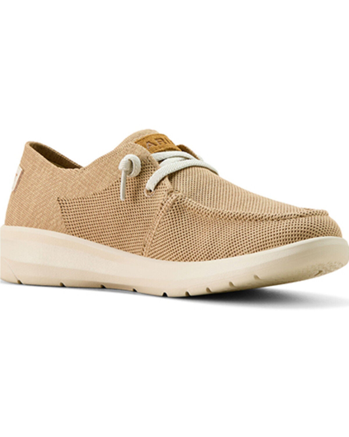 Ariat Women's HIlo Casual Shoes - Moc Toe, Tan, hi-res