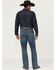 Image #3 - Wrangler Retro Men's Medium Wash Relaxed Fit Bootcut Stretch Denim Jeans - Long, Medium Wash, hi-res