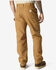 Image #2 - Carhartt Men's Iconic B01 Firm Duck Double-Front Dungaree Work Pants, Brown, hi-res
