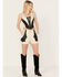 Boot Barn x Understated Leather Women's Sundown Shorts, Cream/black, hi-res