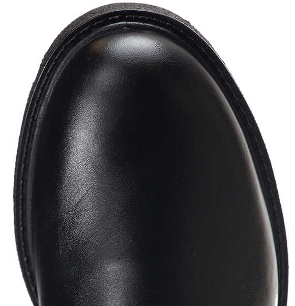 Rocky Men's Pull On Wellington Boots - Round Toe, Black, hi-res
