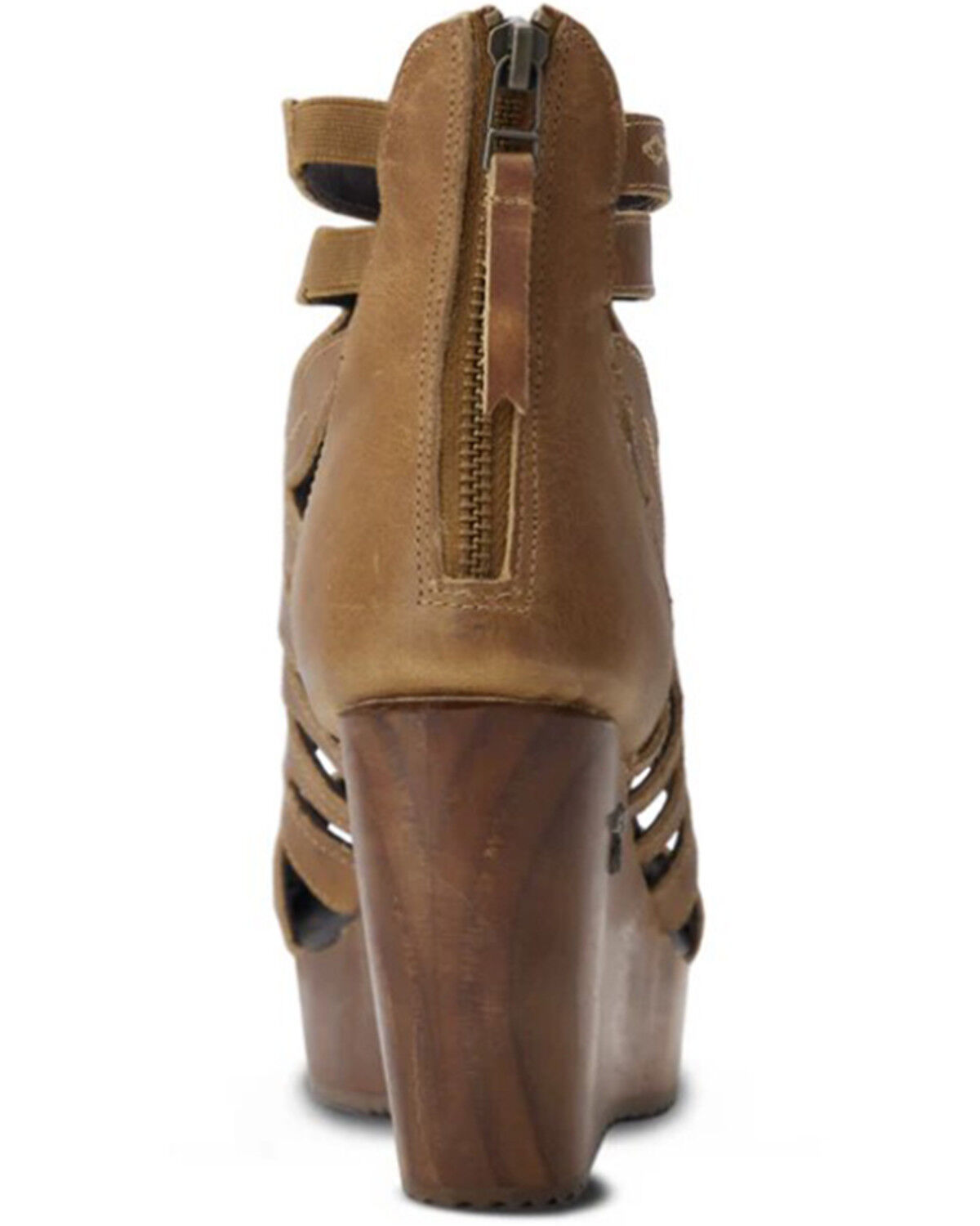 Image #5 - Lane Women's Becca Wedge Sandals, Brown, hi-res