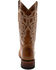 Image #5 - Ferrini Women's Mae Tall Western Boots - Square Toe, Brown, hi-res