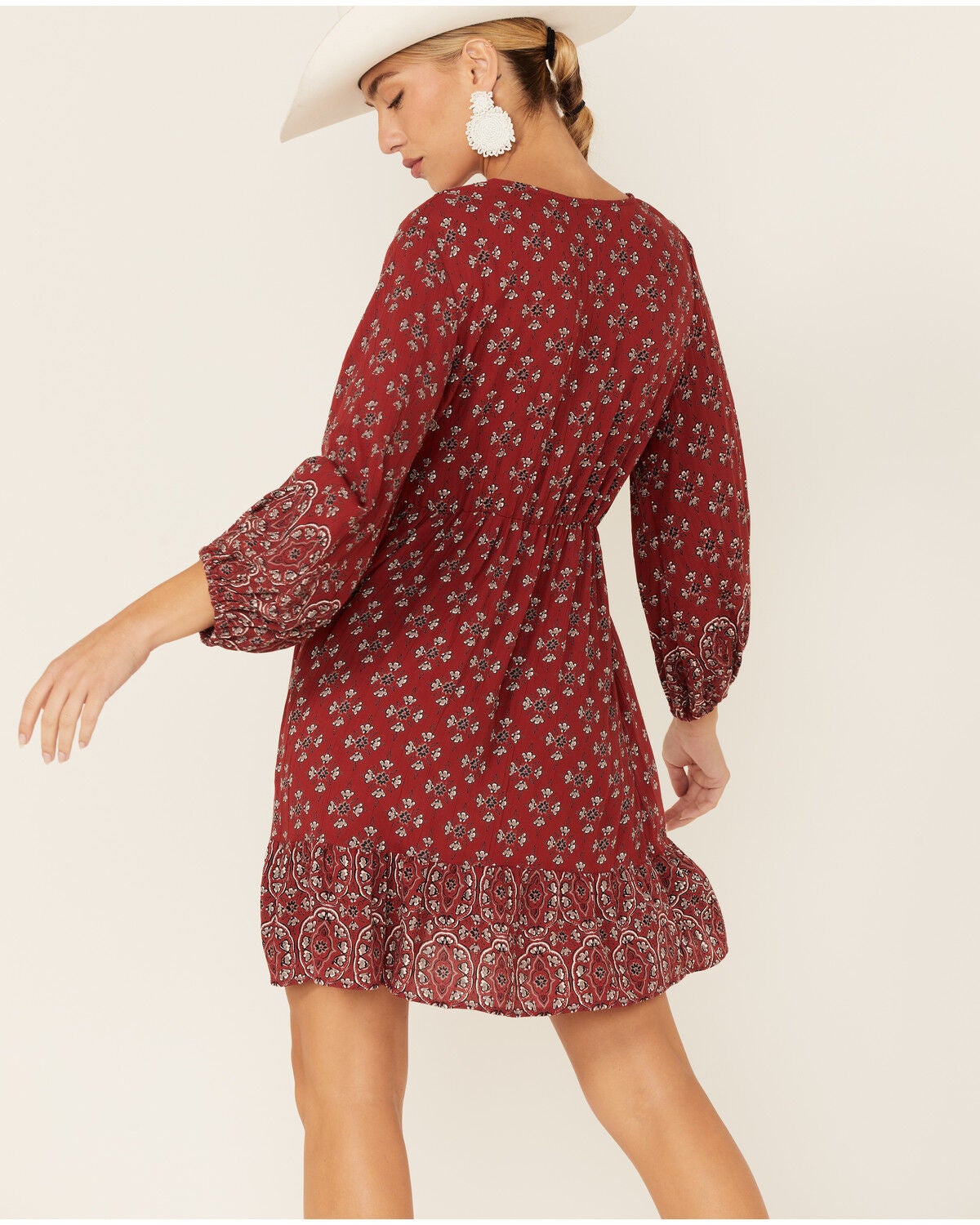 tigerlily rust dress 