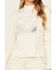 Image #3 - Cleo + Wolf Women's Mock Neck Tee, Off White, hi-res