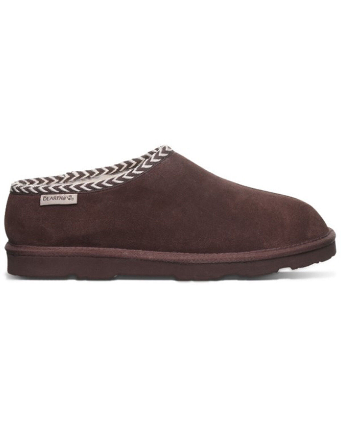 Image #2 - Bearpaw Men's Beau Slippers, Brown, hi-res