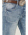 Image #4 - Rock & Roll Denim Men's Double Barrel Medium Vintage Wash Straight Reflex Denim Jeans, Medium Wash, hi-res