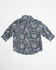 Image #3 - Cinch Infant Boys' Paisley Print Long Sleeve Button-Down Western Shirt, Multi, hi-res