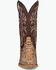 Image #4 - Dan Post Women's Exotic Python Western Boots - Snip Toe, Brown, hi-res