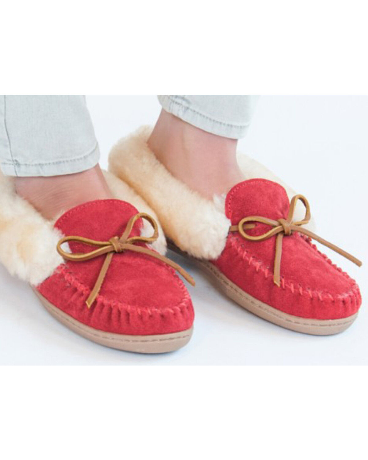 Image #2 - Minnetonka Women's Alpine Sheepskin Moccasins, , hi-res