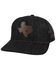 Image #1 - Hooey Men's Tejas Logo Patch Trucker Cap, Black, hi-res