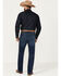 Image #3 - DEVIL-DOG Dungarees Men's Clayton Dark Wash Bootcut Performance Stretch Denim Jeans, Dark Wash, hi-res