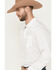 Image #2 - Gibson Men's Solid Long Sleeve Pearl Snap Western Shirt, White, hi-res