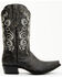Image #2 - Moonshine Spirit Men's Clover Black Western Boots - Snip Toe , Black, hi-res