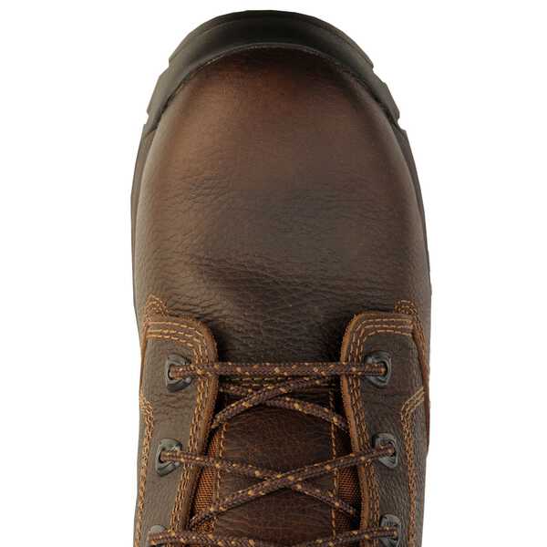 Image #6 - Timberland Pro Brown 6" Helix Boots - Composite Toe, Brown, hi-res