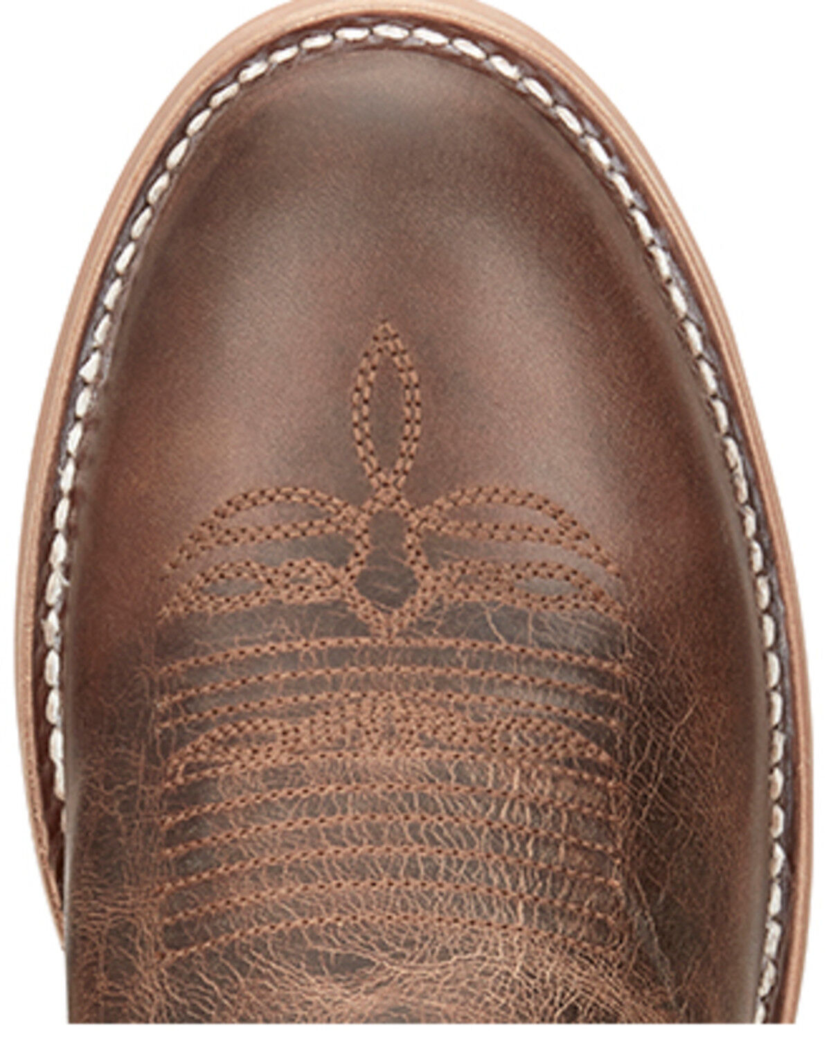 Image #6 - Justin Men's Clanton Western Boots - Round Toe, Brown, hi-res
