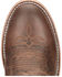 Image #6 - Justin Men's Clanton Western Boots - Round Toe, Brown, hi-res