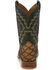 Image #2 - Tony Lama Men's Leviathan Exotic Pirarucu Western Boots - Square Toe, Brown, hi-res
