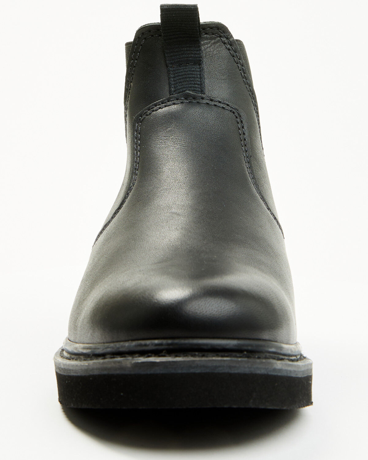 Image #4 - Hawx Men's Pull-On Chelsea Work Boots - Soft Toe, Black, hi-res